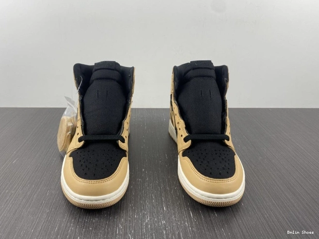 Bmlin Shoes 1 High OG Heirloom Jordan Air 555088-202 0825